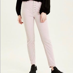 🔥 🔥 SALE! $19 for Retail $88!!  BNWT Free People Lilac Corduroy Jeans
